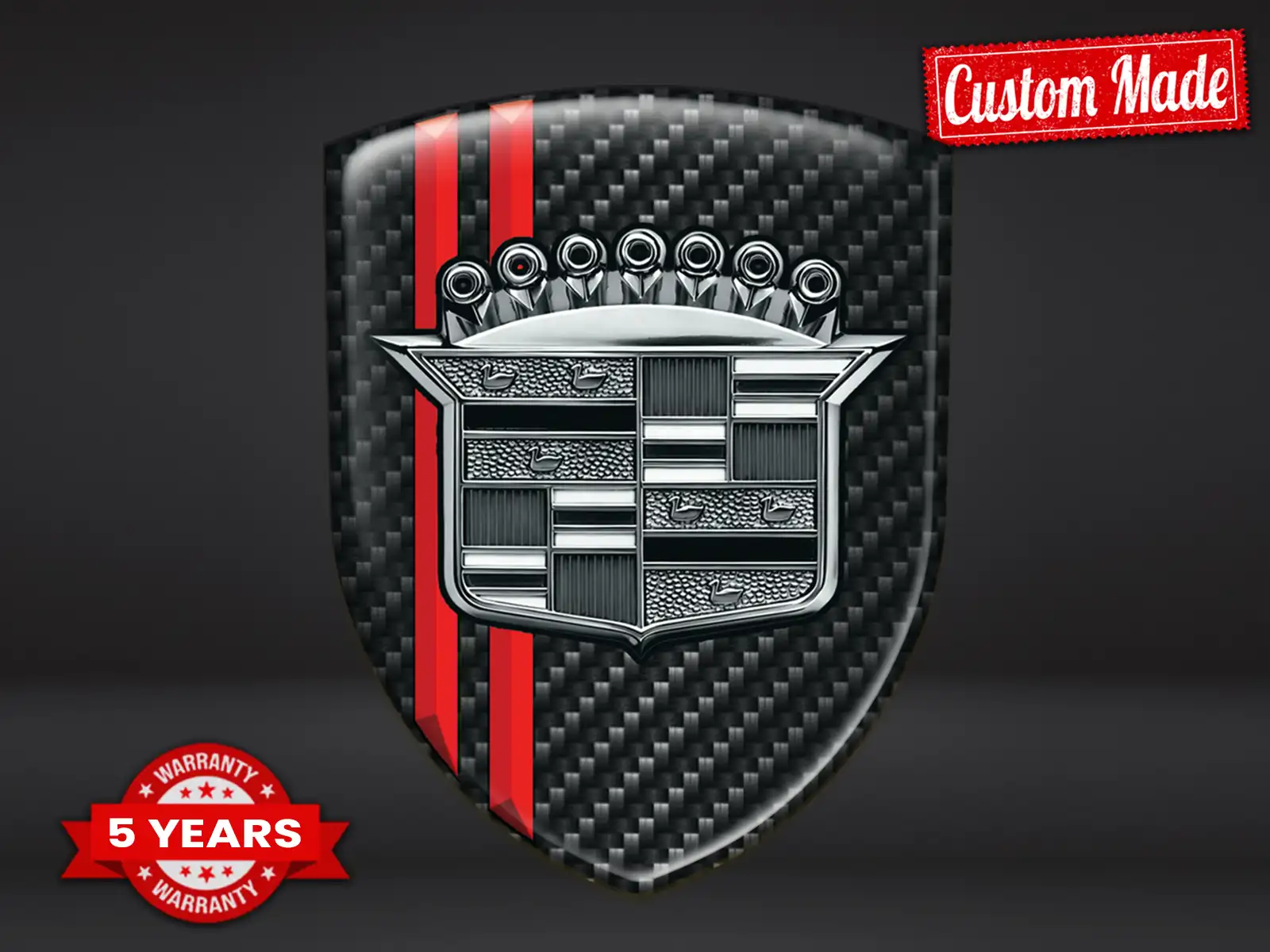 Cadillac Vinilos Puerta Auto Resistente Pro Máximo Elegante ST
